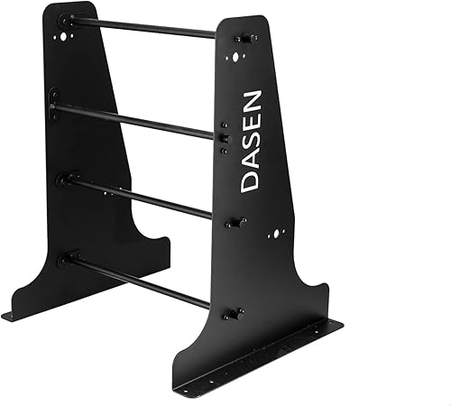 Miniatura 3 de Dasen Estante de almacenamiento de montaje en pared para el paquete Tour Backrest Sissy Bar Rack de equipaje compatible con Harley Touring Road King