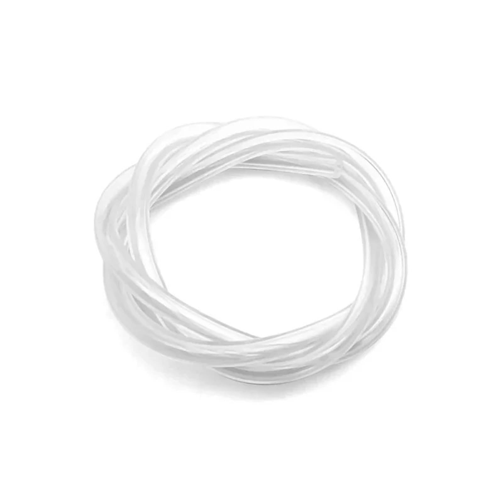 Silicone Tubing Hoses, Silicone Tube Multicolor Multiple Sizes Drink Tub Rubber Hose Water Pipe 3.0m(Clear,3.0m-OD5XID 3.0mM)