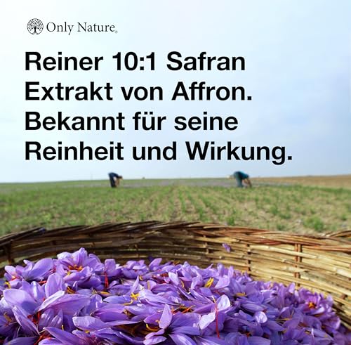 Safran Kapseln 30 mg - (Affron®) – 120 Kapseln – Safran Extrakt 10:1 – Innere Balance & Stimmungsaufheller – Vegan, Made in Germany & Laborgeprüft - Saffron Supplement