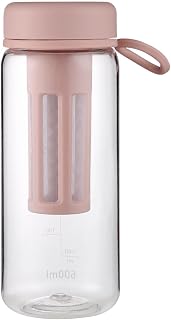Cold Brew Kanna - Läcksäker flaska med våg - Ice Tea Coffee | Server Press Köksmaterial för Backpacking Camping Resor Fitness Gym Vandring Utomhussport