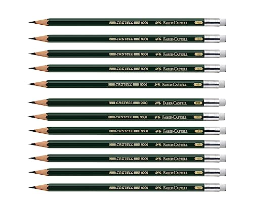 Faber Castell Bleistift Set Mit Namensgravur - 5x HB, Ergonomische Dreieckform