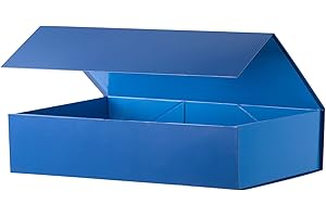 Extra Large Blue Gift Box 19x16x6 Inches, Huge Gift Box, Large Gift...
