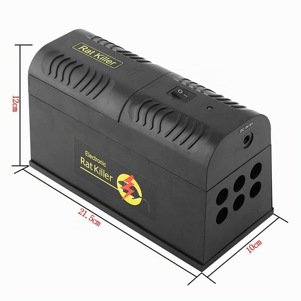 2X Piege a Rat Electrique,Piège à Souris 7000V Tension puissante pour Tuer Les Rats instantanément - Piège à Rat pour Cuisine Maison,Efficace sur Petit Souris