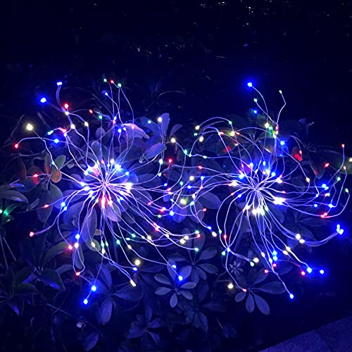 LUOWAN 2 x Solari Esterno Giardino Lampade, 120 LED Solari...