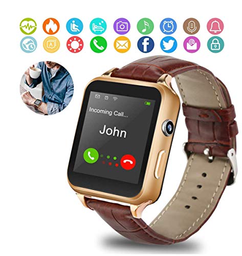 asdfghjkl Smart Watch,Bluetooth Smartwatch Touchscreen with Camera,Smart Watches Waterproof Smart Wrist Watch Phone Compatible Android iOS for Men Women Kids