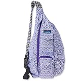 KAVU Rope Bag, Purple Quilt, One Size