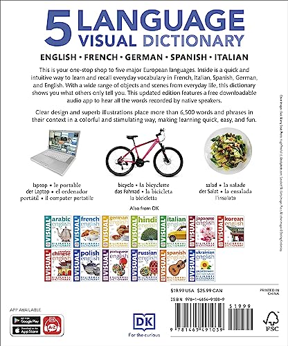 5 Language Visual Dictionary (DK Bilingual Visual Dictionaries) - Image 2