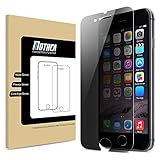 iPhone 7 Plus Privacy Tempered Glass Screen Protector, Mothca Anti-spy Cover Shield 9H hardness Bubble Free Anti-Scratch New Material with Better Anti Spy Effect,Better Transparence,No dark Any Longer
