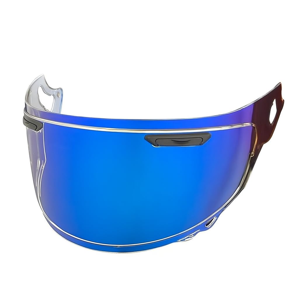 Regent-X Replacement Helmet Visor Compatible with RX7X VAS-V MAX Quantum-X Corsair-X UV Protection Anti-Scratch Wearproof Shield Universal Face Shield Accessories(Aurora Blue)