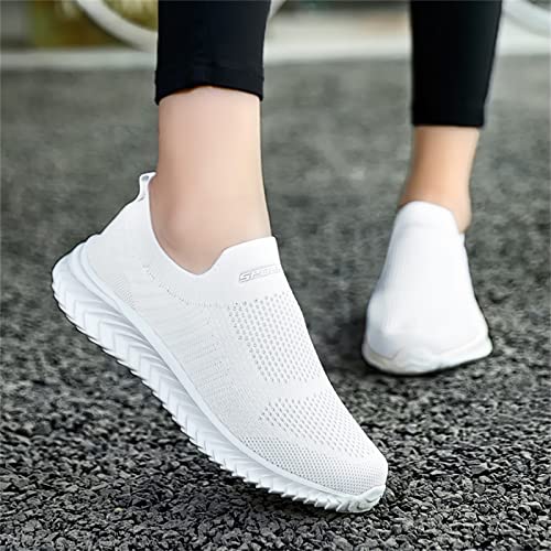 Zapatillas slip-on de mujer en malla transpirable para caminar cómoda este verano 3