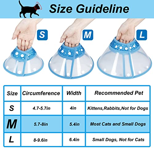 Vivifyingdogconesforsmalldogsadjustable578inpetconelightweightrecoveryelizabethancollarforcatspuppiesandminidogsblue Urban Country Home Decor Vivifying dog cones for small dogs adjustable 57 8in pet cone lightweight recovery elizabethan collar for cats puppies and mini dogs blue urban country home decor