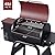 Jocoevol Pellet Smoker Grill Wood Pellet grill Electric Bbq Grills for Outdoor with Auto Feed & Pid Temperature Control 180-425°F, 456 Sq.In Cook Area, 6-In-1 Bbq Grill & Rain Cover For Backyard