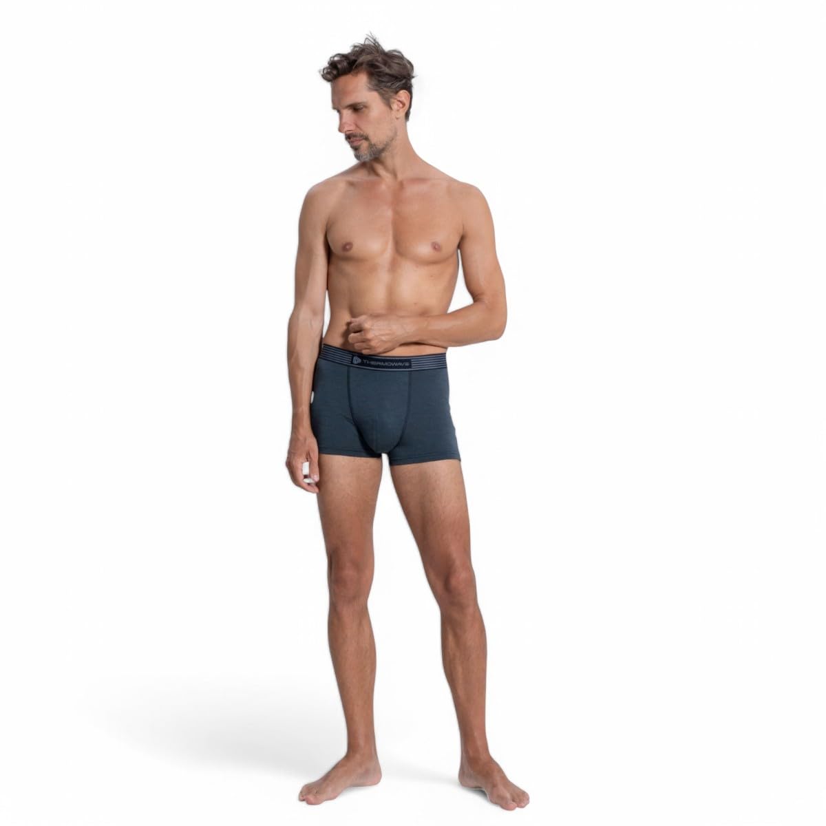 Thermowave Life Merino Boxer Homme Laine Mérinos, sous-vêtements de Sport Respirant Anti-Odeur, Doux et Confortable 160 GSM