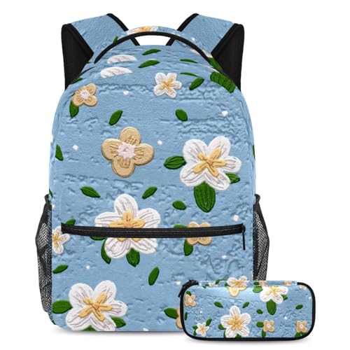 Sac à dos bateau peinture à l'huile pour le collège et le lycée des garçons et filles