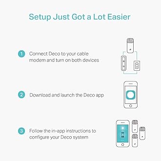 TP-Link Deco M4 Whole Home Mesh Wi-Fi System, Up to 4000 sq ft Coverage, Qualcomm CPU, Dual-Band AC1200 with Gigabit Ports, Compatible with Amazon Echo/Alexa, Parent Control, Pack of 3