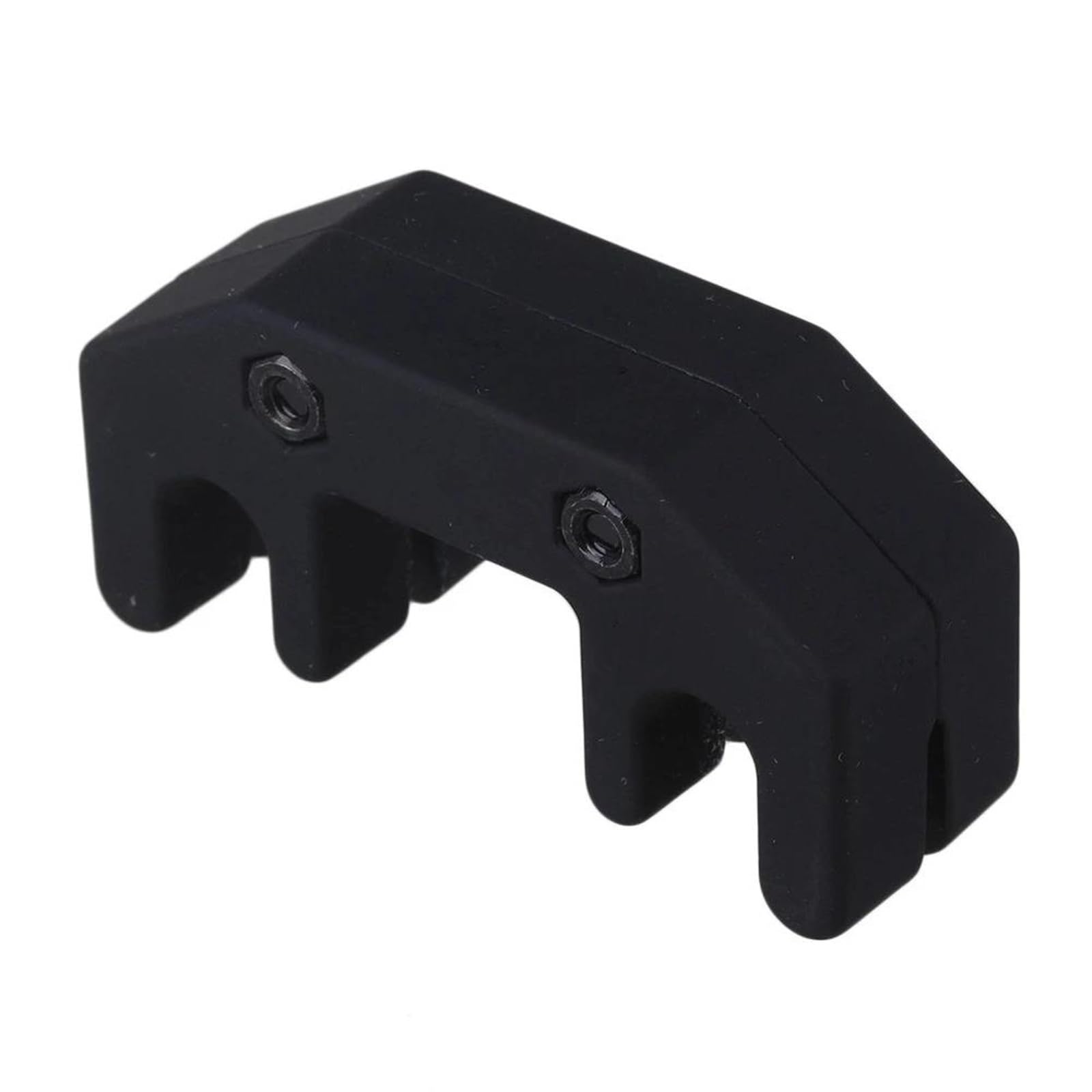 Professionale Accessori Per Violino Sordina Per Violino E Violoncello A 4 Punte In Lega Di Zinco Rivestita Gomma(Black)