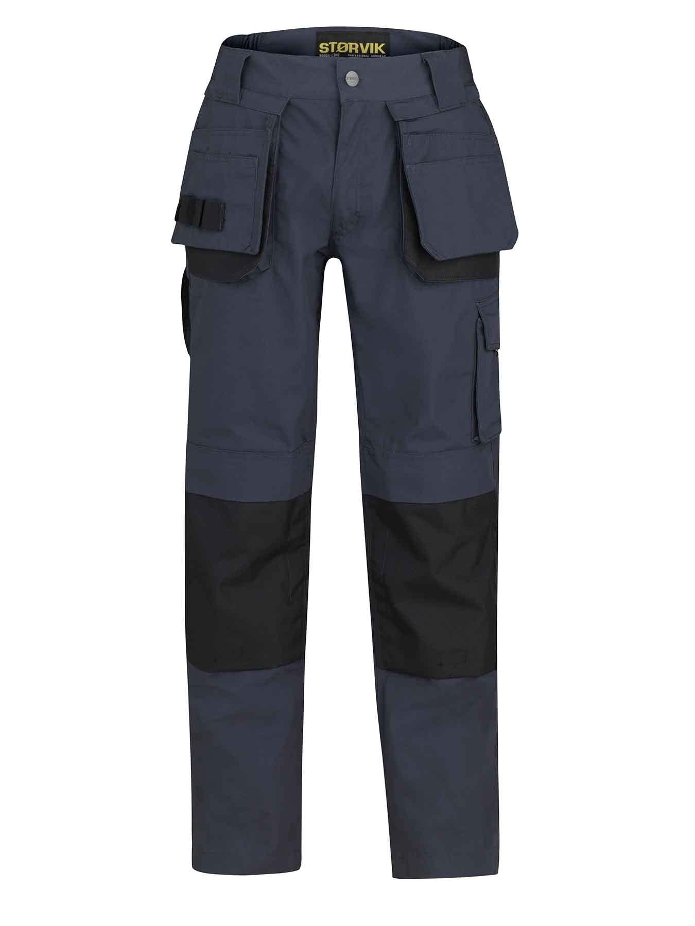 Arbeits-Hose Lang - Bundhose mit Cargo-Taschen - Herren - 35% Baumwolle
