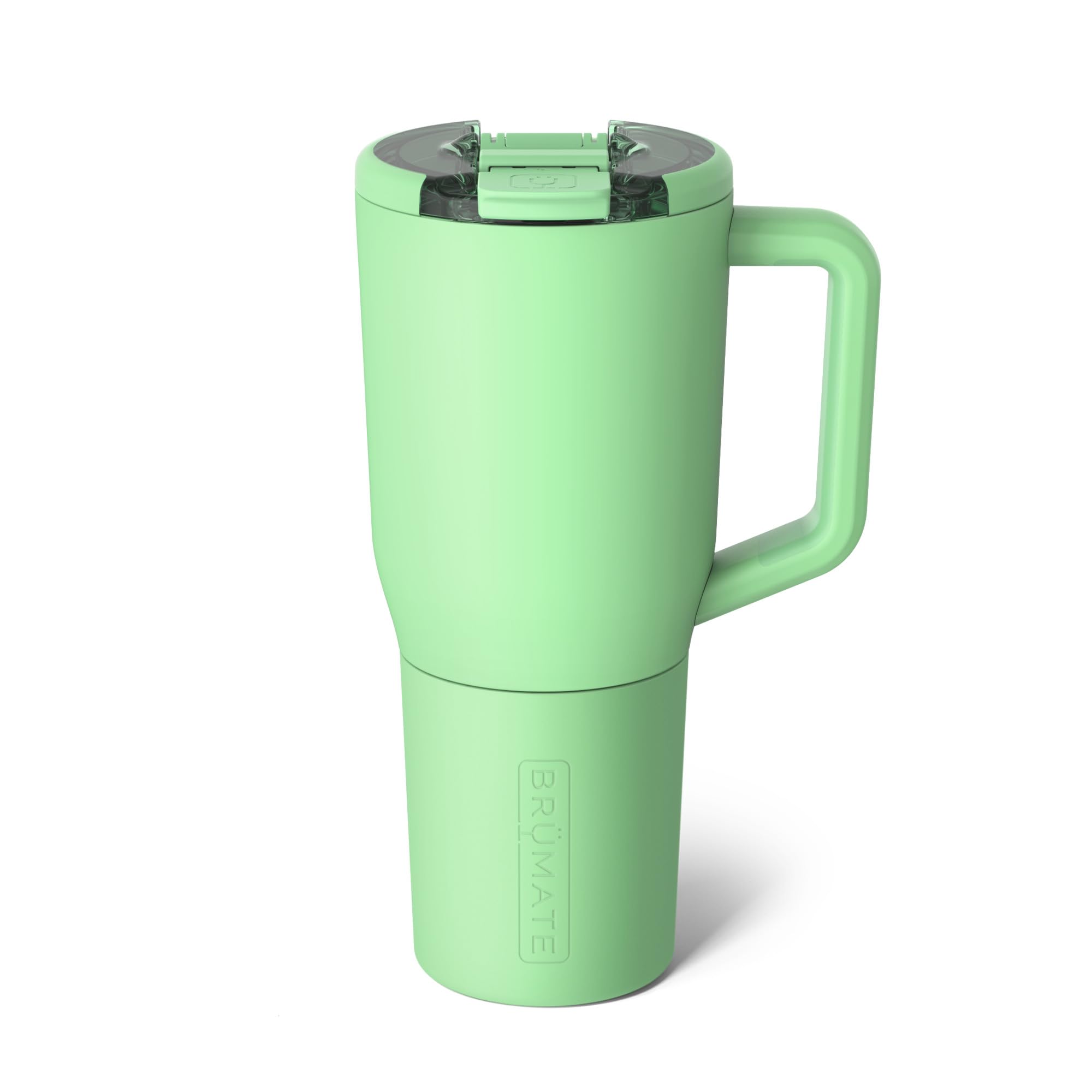 BrüMate Müv - 35oz 100% Leak Proof Insulated Coffee Mug with Handle &amp; Lid - Stainless Steel Coffee Travel Mug - Double Walled Coffee Cup (Kiwi)