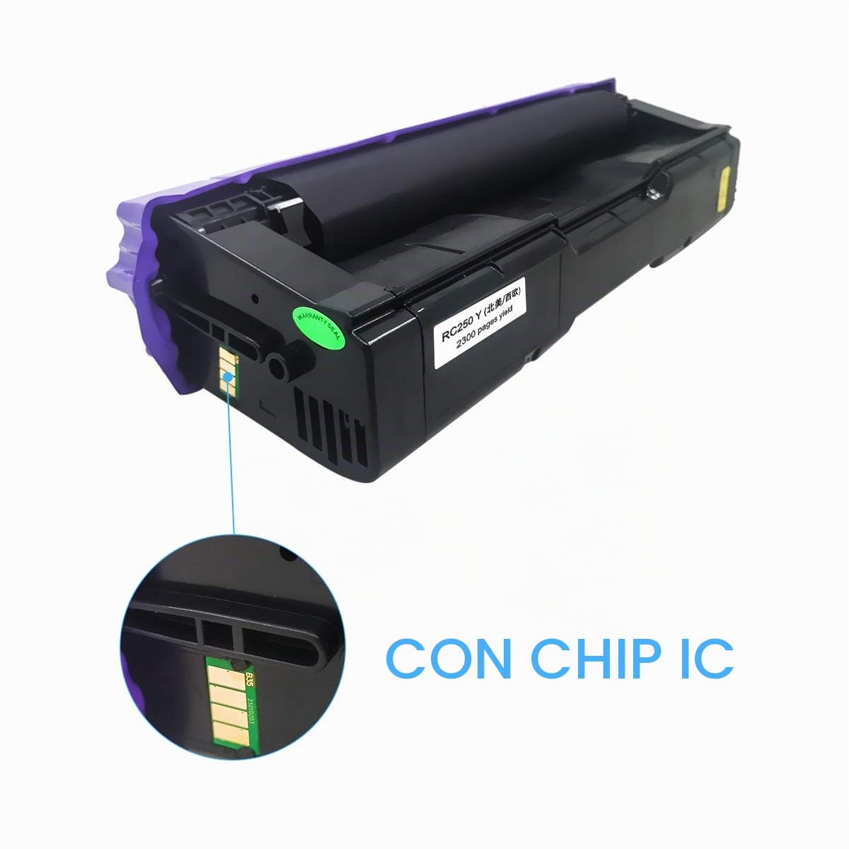 GREENPRINT Cartucce Toner 4 Colori Compatibili SP C250 C261 Alta Capacità 2300 Pagine per RICOH Aficio SP C250DN C250SF C261SFN C261SFNw C261DNw C260 C260DNW C260SFNW Stampanti Laser