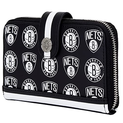 Loungefly NBA: Brooklyn Nets Logo Wallet3