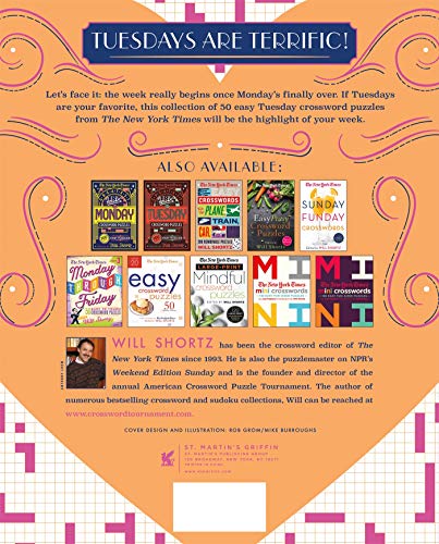 The New York Times I Love Tuesday Crossword Puzzles: 50 Easy Puzzles - Image 2