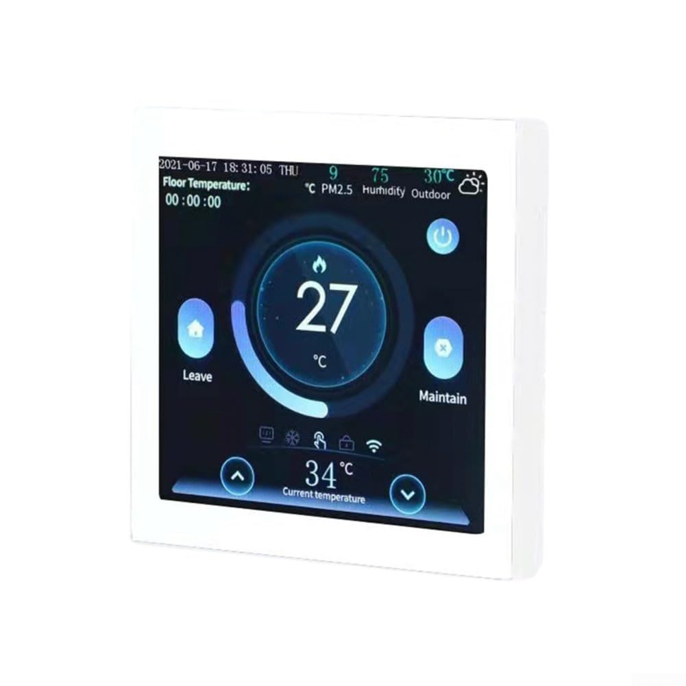 WLAN Fußbodenheizungsregler Gas Kessel Steuerung App(White)