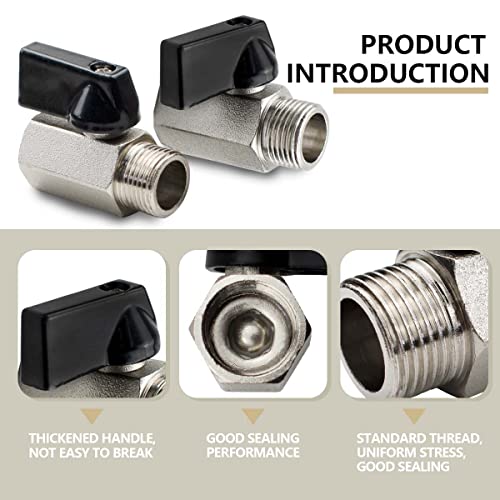 Bwintech 2 Pz 1/4 BSP Femmina x Maschio nichelato...