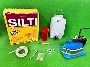 Tovito ES999 Silti Full Steam Indusrial Electric Steam iron 1600W with 4ltr Water tank,Big Base, Heavy Duty, High Pressure and Performance