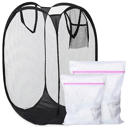Cesto de lavanderia para ropa sucia y limpia plegable (50L), cesta para colada y almacenamiento con asas resistentes para dormitorio-salon-baño, facil de transportar, estudiantes-hoteles-camping