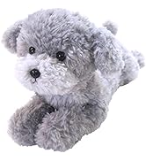 Amazon.co.jp: ひざわんこ トイプードル グレー ぬいぐるみ S P-4152