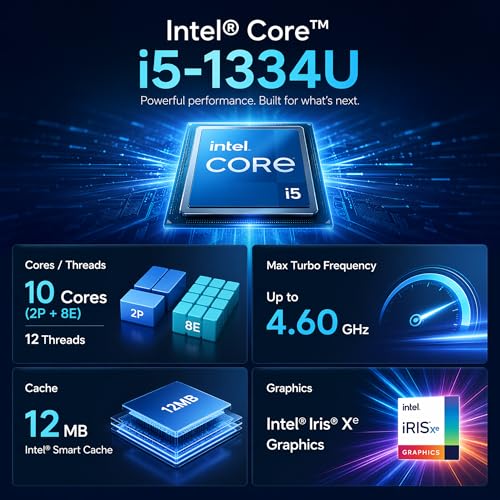 HP Notebook 17.3" Core i5 32GB 1TB SSD Windows 11 Pro miniatura 4