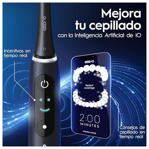 Oral-B iO 8N cepillo dental recargable con 3 cabezales de recambio 3