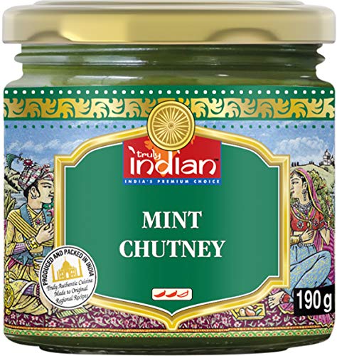 Truly Indian Chutney de menta - 190 gr