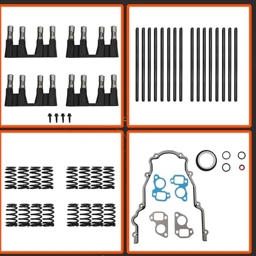 Image of 5.3 E1840P Sloppy Stage 2 Camshaft Kit Lifters w /Head Gasket Set Fit for Chevrolet Avalanche Silverado Tahoe GMC Yukon Sierra 1999-2007 Gen III /IV LS 4.8 5.3 Vortec Trucks V8
