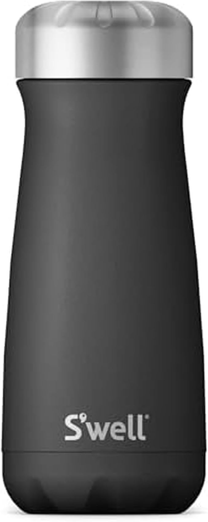Stainless Steel Traveler, 16oz, Onyx, Triple Layered Vacuum Insulated Containers Keeps Drinks Cold for 24 Hours and Hot for 12, BPA Free, Easy Carrying On the Go