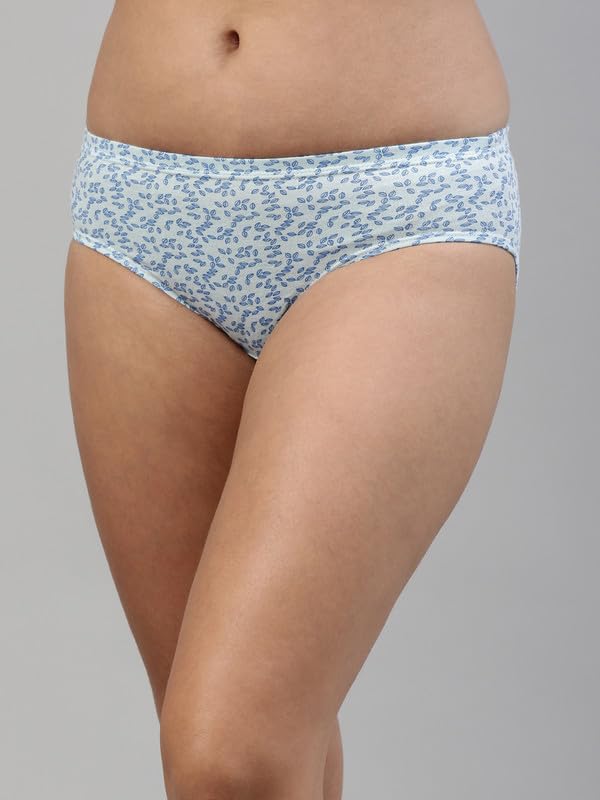 Image of VIP Feelings Amelie 102 100% Cotton High Coverage Stretchable Hipster Panty Combo Set for Womens with Inner Elastic Waistband