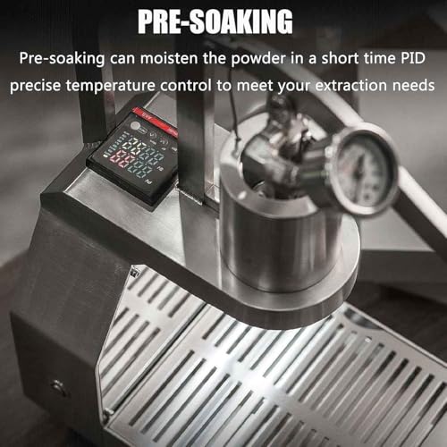 Manueller Hebel-Espressokocher mit PID-Temperaturregelung, tragbare Handpress-Kaffeemaschine für Zuhause, Outdoor und gewerbliche Nutzung – Bild 4