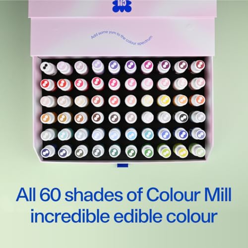 Image of Colour Mill Oil Blend Food Coloring, Complete Collection - 20 Milliliters Each of 60 Colors
