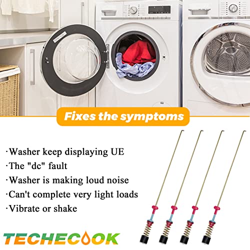 image for 2024 Upgraded DC97-05280W Washer Suspension Rods by Techecook - Fit fo