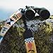 Nocs Provisions Woven Tapestry Strap, Binocular & Camera Reinforced Adjustable Fit Universal Wide Shoulder & Neck Strap for Men & Women - Itza