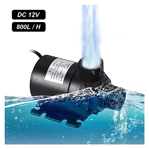 Pompe à eau solaire 50W avec batterie intégrée pour décoration de jardin