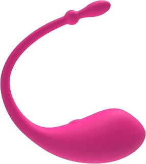 LOVENSE Lush Bullet Vibrator, Bluetooth Egg Style Stimulator, Remote Control Vibrator Bullet for Women Vibrating Ball, Rechargeable Massagers for Female Couples Pleasure Adult Sex Toys