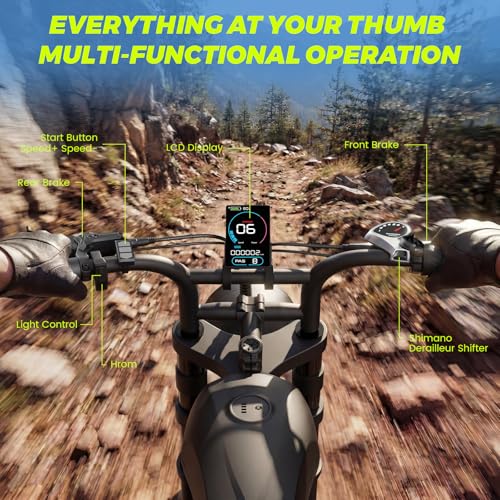Electric Bike for Adults, 1000W/1500W/3000W Dirt Bike,