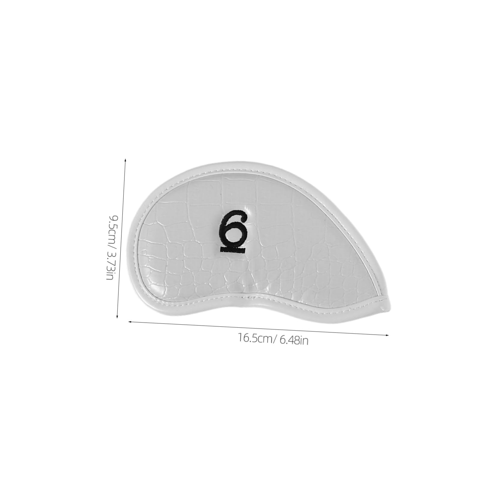TOYANDONA 12piezas Fundas para Cabezas De Hierro De Golf De PU Protectoras y Elegantes De Palos De Golf para Viajar y Almacenamiento
