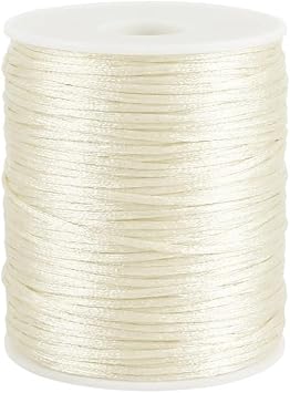 Ewparts Satin Nylon Cord 1.5mm x 100m White