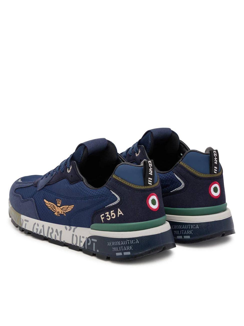Aeronautica Militare Sneakers Uomo in Mesh con Suola Stampata 252SC0276UCT04249 8057630567771-41