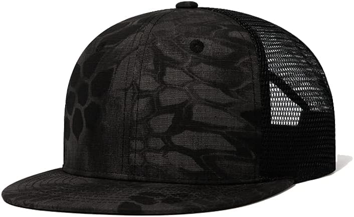 Venta al por Mayor Llanura en Blanco Ala Plana Ajustable El Snapback Gorras de béisbol Malla Barata Camo Graffiti Flat Bill Hat