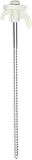 com-four® 20 picchetti per tenda in acciaio, picchetti a vite - 5