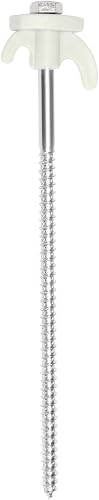 com-four® 20 picchetti per tenda in acciaio, picchetti a vite - 5