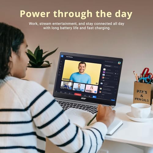 acer Chromebook 315 Google Laptop| 15.6 HD IPS Display| 4G 128GB eMMC+128GB Portable SSD| Intel Pentium N6000 | Wi-Fi 6 |Numeric Keyboard |USB C |Long Battery Life| Webcam| 2024 - Image 8